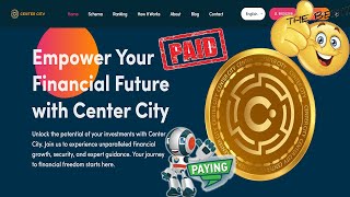 Centercity Best Site For Investment Profit 2.5% DAILY FOR 120 Times (300%)💰PAYING %100💰