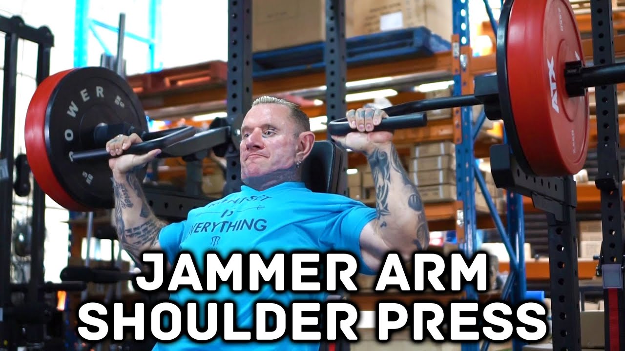 HOW TO: Shoulder Press - ATX® PRX Jammer Arms -  LEE PRIEST