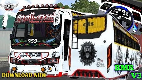 New GRAND BMR V3 Bus Mod released | Free mod | New mod | BUSSID | vomousgaming  #bussidmods 