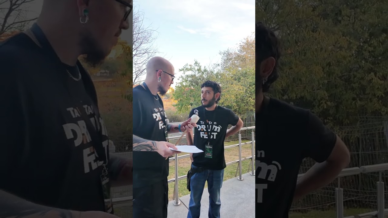 Entrevista con Álvaro, un elemento esencial en el funcionamiento del TamTam DrumFest