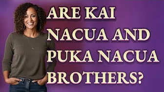 Are Kai Nacua and Puka Nacua brothers? thumbnail