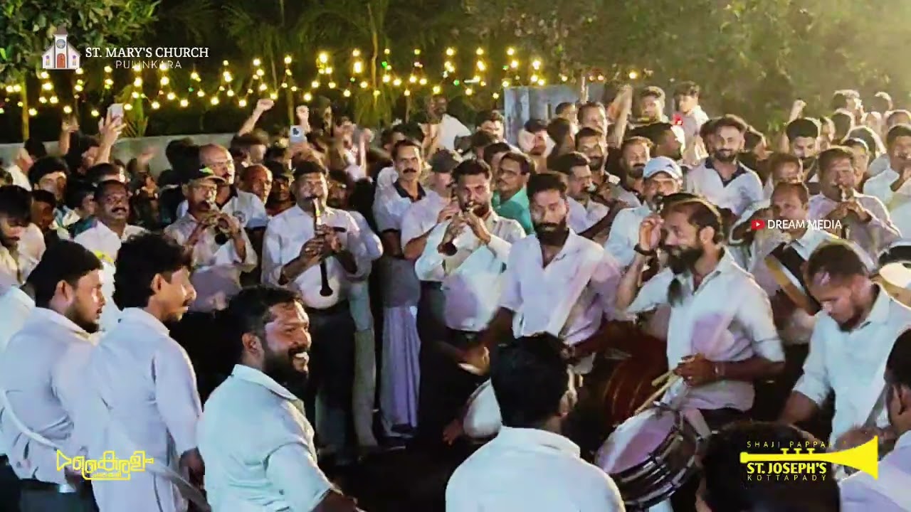 ST.MARY'S CHURCH PULINKARA | KUTTICHIRA TOWN AMBU 2026💥 | ST.JOSEPH KOTTAPADY & KAIRALI CHALAKUDY 🥁