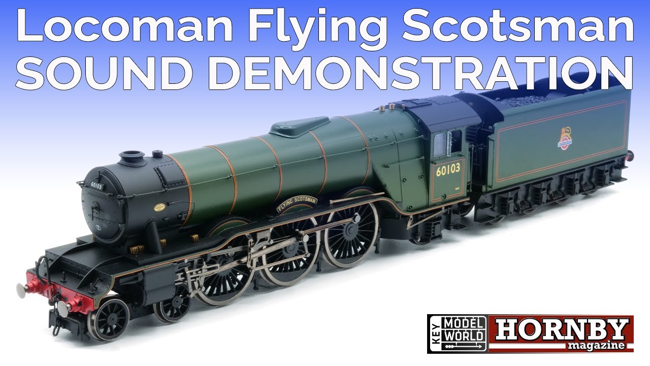 HM189: Flying Scotsman Locoman Sound digital sound demonstration