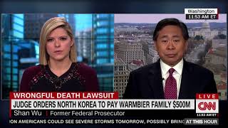 CNN: Judge orders North Korea to pay Warmbier family $500 million