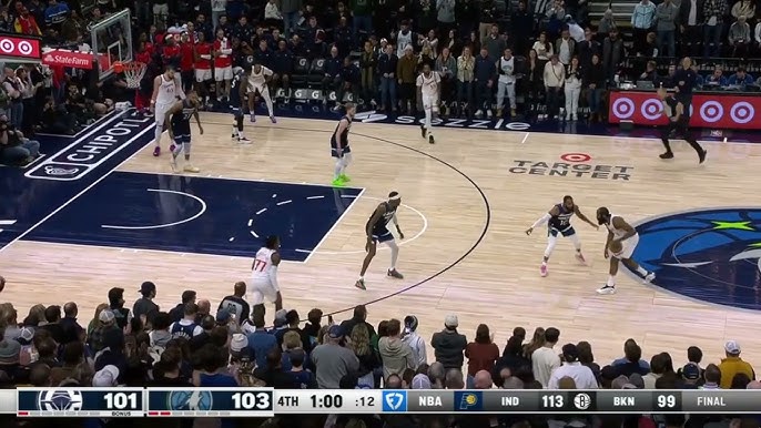 Anthony Edwards back to back 3s in the clutch vs Clippers