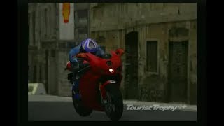 ドゥカティ 999R  デモ走行　イタリア市街地　PS2　ツーリストトロフィー　Tourist Trophy　オートバイ　バイク