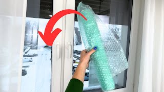 Famous DIY Window Insulation! How to Use Bubble Wrap to Trap Heat and Improve Home Comfort This Winter! Wealth