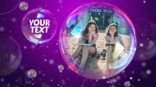 Bubbles Slideshow-After Effects Template Videohive