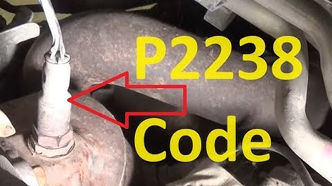 Causes and Fixes P2238 Code: O2 Sensor Positive Current Control Circuit Low Bank 1 Sensor 1