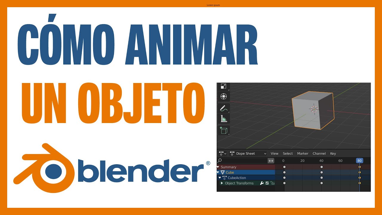 Cómo animar un objeto en Blender 😉 - YouTube