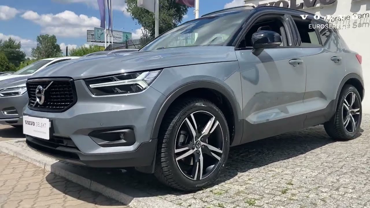Xc40 R Design Grey VOLVO SELEKT XC40 B4 B 197+14HP RDESIGN THUNDER GREY 2021 | EUROSERVICE ...