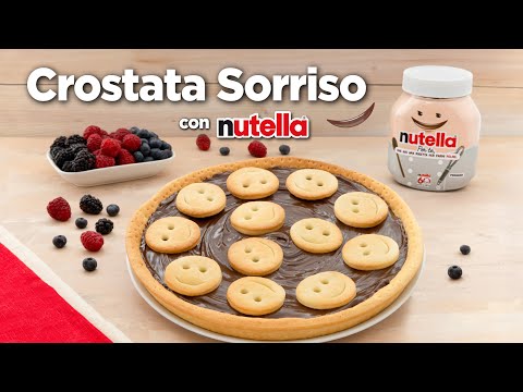 CROSTATA SORRISO CON NUTELLA® Ricetta Facile - Fatto in Casa da Benedetta