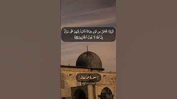سورة الأنفال الآية ٥٧ الى ٥٩ بصوت الشيخ محمد صديق المنشاوي