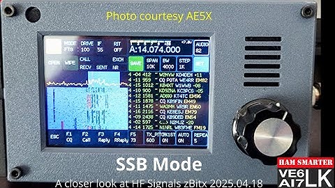 zBitx first look - SSB overview