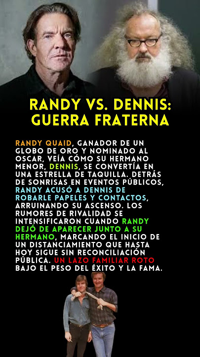 El Conflicto Oculto de los Hermanos Quaid