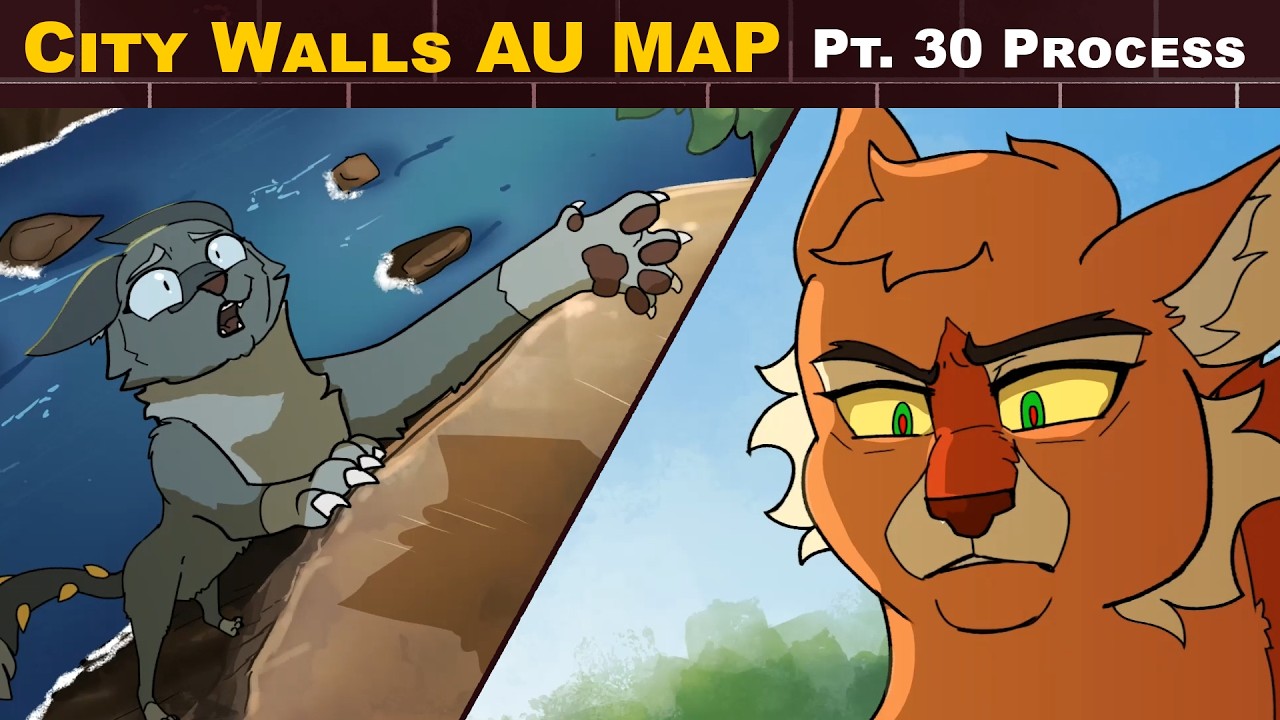 City Walls pt. 30 ~ Process Video - Warriors AU MAP