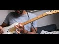DaBaby - Rockstar feat. Roddy Ricch guitar cover solo |