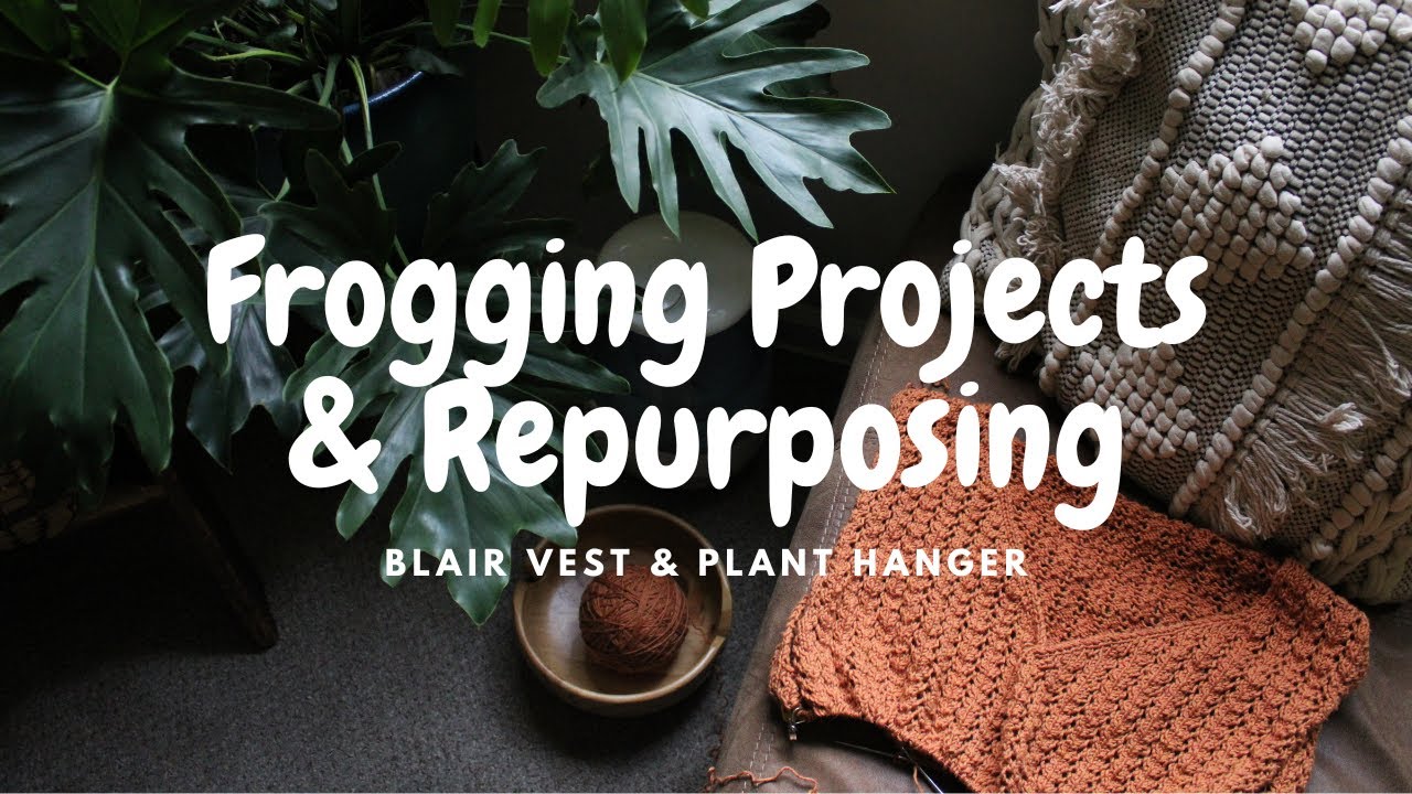 Blair Vest & Plant Hanger // Project Vlog // - YouTube