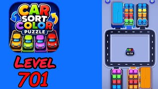 Information Car Sort Color Puzzle Level 701 Walkthrough Guide