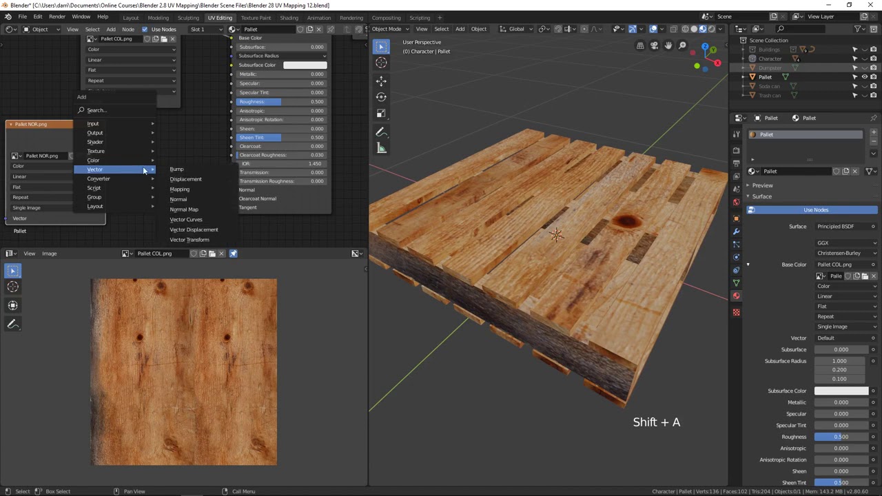 12 Creating and Applying a Normal Map - YouTube