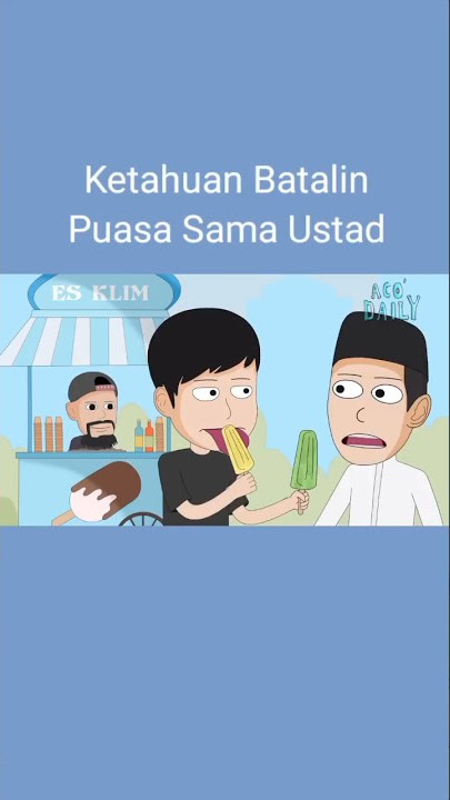 Ketahuan Batalin Puasa, Isi Cerita Oleh @GibranMP365 #animasi #viral #puasa #ramadhan