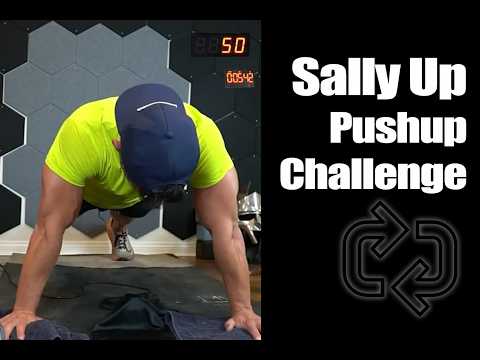 Sally Up , Sally Down #pushupchallenge , on repeat 🤝🫡