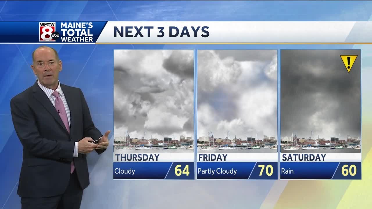 When clouds will return and if rain will impact the weekend - YouTube