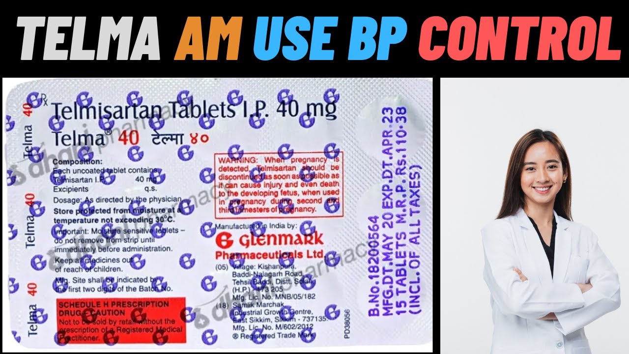 Telma AM 40 Tablet | Uses in Hindi | Benefits | Precautions | Storage | Directions | Saloni Pharma