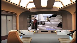 Star Trek The Experience Las Vegas - Klingon Encounter - 360VR Bridge Sequence