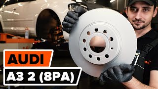 Come cambiare Parapolvere ammortizzatore AUDI 80 (8C, B4) - video tutorial