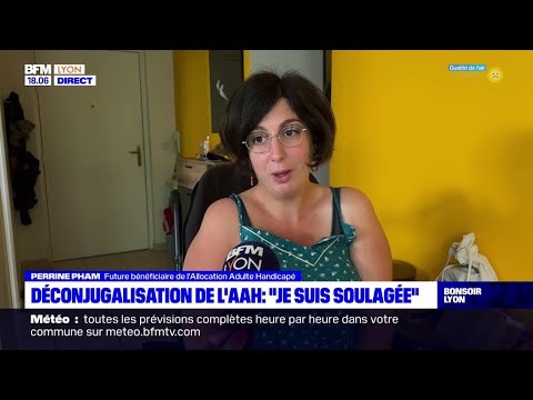 Déconjugalisation de l'AAH : "Je suis soulagée"