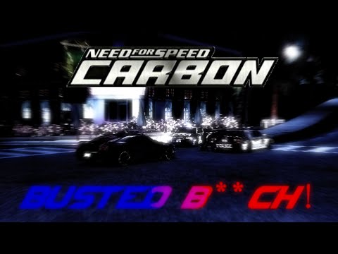 NFS Carbon - BUSTED scenes from the side