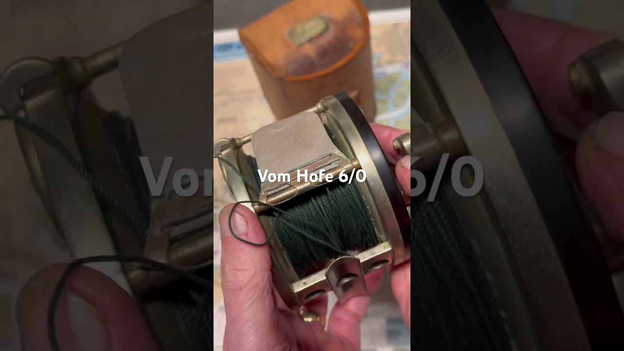 Vom Hofe 6/0 Fishing Reel for the Day #fishing - YouTube