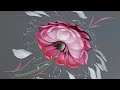 Схема вывернутой розы в Жостово. Как правильно писать вывернутую розу. МАСЛО. | 04.08.2025 | ДЕМО