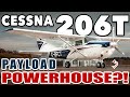 Cessna 206 turbo if it fits it flies  any payload any runway  4k cessna 206 aviation turbo 