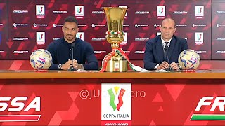 Conferenza stampa ALLEGRI DANILO pre Atalanta-Juve Finale Coppa Italia: 