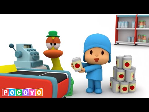 🥚🧀 Süpermarket 🍞🍖 (S3E36) | Pocoyo 🇹🇷 Türk - Resmi Kanal | Çocuklar için Sihirli Çizgi Filmler