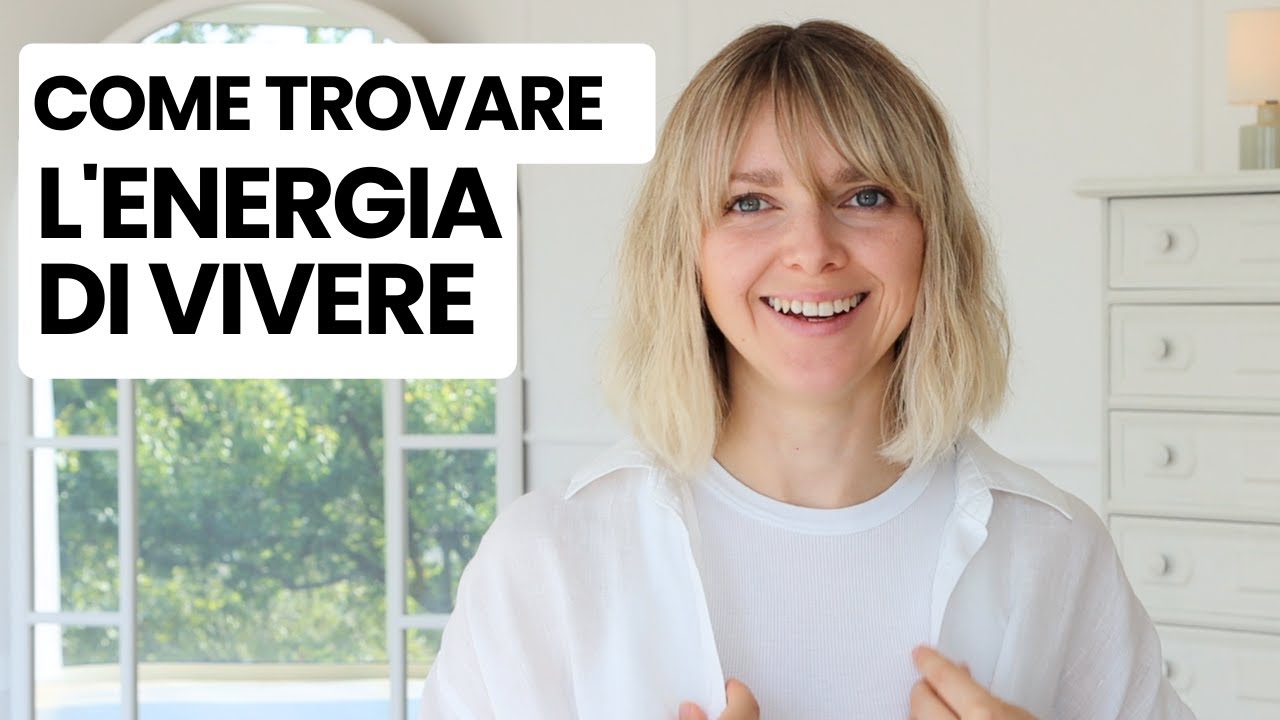 10 motivi per cui non hai energia e come trovarla