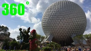EPCOT Entrance 360˚ INTERACTIVE Walk Around HD Walt Disney World