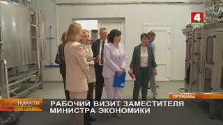 РАБОЧИЙ ВИЗИТ ЗАМЕСТИТЕЛЯ МИНИСТРА ЭКОНОМИКИ