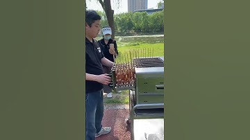 50 skewers grilled in 4 minutes, automatic rotation for even heating, intelligent zone temperature😉