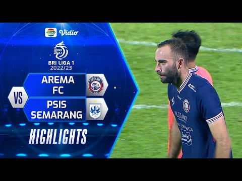 Highlights - Arema FC VS PSIS Semarang | BRI Liga 1 2022/2023