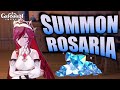 Worst Rosaria summon award - Genshin Impact