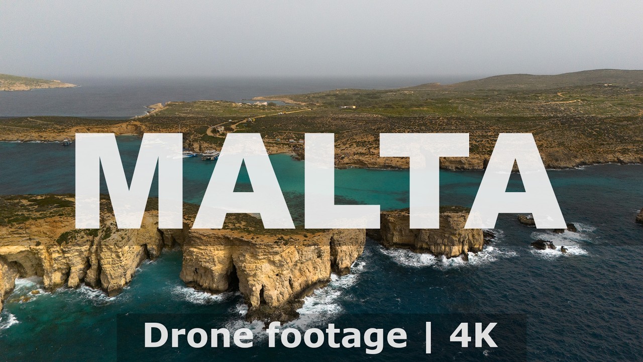Malta 4K Drone Footage | Blue Lagoon, Gozo