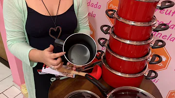 Como é a panela de teflon?