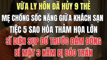 Vừa ly hôn chưa đầy 1 phút, tôi lập tức hủy 9 thẻ phụ của mẹ chồng. Em chồng bao trọn một tầng....