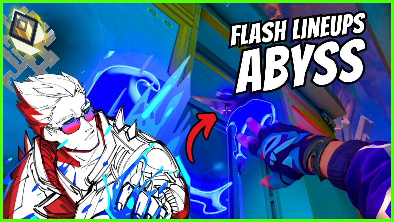 21 Oneway Flash Lineup for the map Abyss That Will Make You A Yoru Master