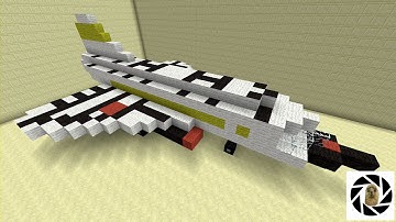 Minecraft - How To Build Transformers G1 Silverbolt!