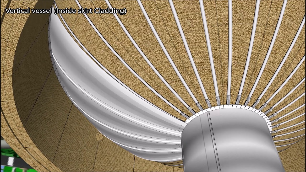 KITR Vessel Insulation Tutorial - Chapter 006 (Inside skirt Cladding