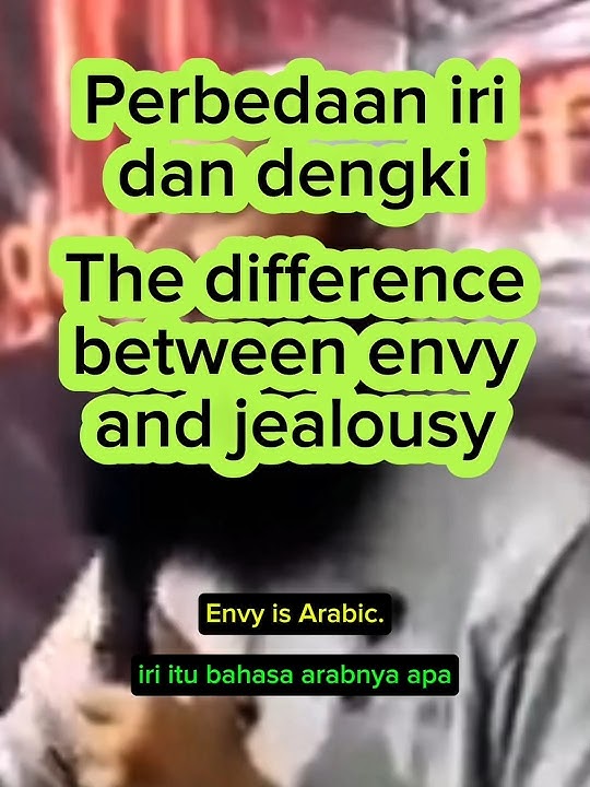 Perbedaan iri dan dengki ~ Ustadz Syafiq Riza Basalamah #islamicvideos